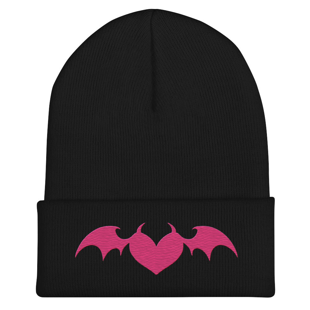 Pink Heart Beanie