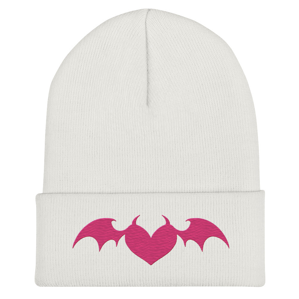 Pink Heart Beanie