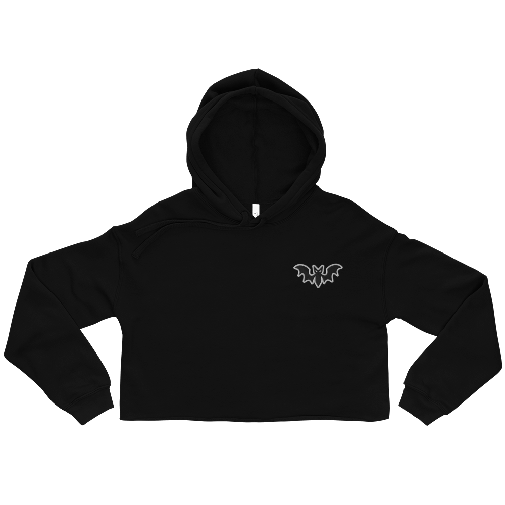 Batty Crop Hoodie