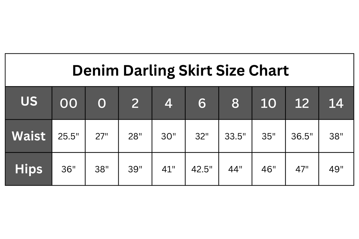 Denim Darling Skirt